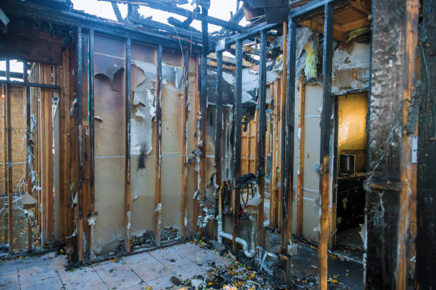 Professional Fire Damage Removal technician working in Shenandoah Junction, WV